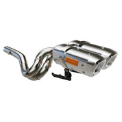 RJWC Dual Centered Slip-On APX Exhaust For Can-Am Renegade G2 570/850/1000 XMR 2016-2024