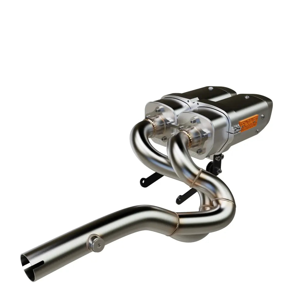 RJWC Dual Centered Slip-On APX Exhaust For Can-Am Renegade G2 570/850/1000 XMR 2016-2024