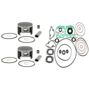 2 SPI Pistons, Needle Bearings, Full Gasket Kit Ski-Doo 500 L/C Summit, Formula