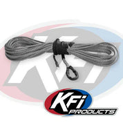 KFI Synthetic Winch Cable 15/64" x 38' - Smoke - SYN23-S38