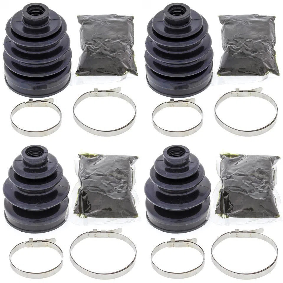 Complete Front Inner & Outer CV Boot Repair Kit LT-F4WDX King Quad 300 91-95