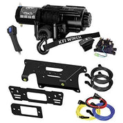 5000 lb KFI Assault Winch Combo Synthetic Polaris Ranger 2013-2018 XP900 XP 900