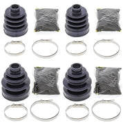 Complete Front Inner & Outer CV Boot Repair Kit Yamaha YFM400 Kodiak 4WD 93-06