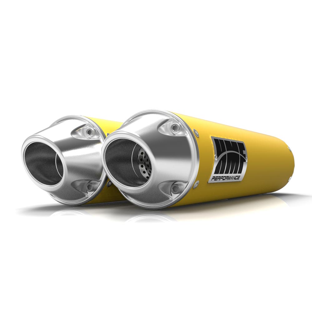 HMF Dual Slip On Exhaust for Can-Am Renegade 1000 12-23