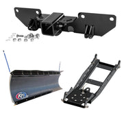 KFI UTV Snow Plow Kit For Tracker 800SX/Crew 2020-2023-66" Pro-Poly Blade - 105866