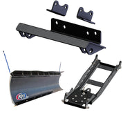 KFI UTV Snow Plow Kit For Kubota RTV-XG850 Sidekick 2018-2022-66" Pro-Poly Blade - 105866