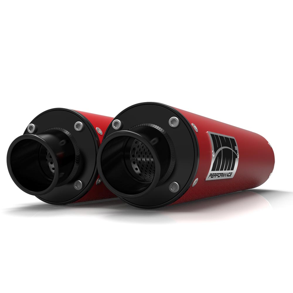 HMF Dual Slip On Exhaust for Can-Am Renegade 1000 12-23