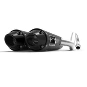 HMF Dual Full Exhaust for Kawasaki KFX 700 04-10