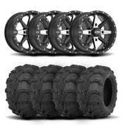 ITP Cyclone 14" Wheels And Mud Lite Tires [27x12-14]