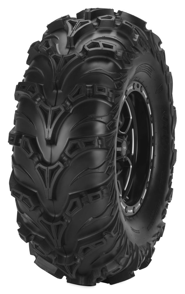 ITP Delta Steel 12" Wheels And Mud Lite II Tires [25x8-12]