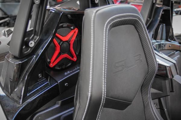 SSV Works Behind Seat 6.5" Unloaded Speaker Pods For Polaris Slingshot 2015-2021