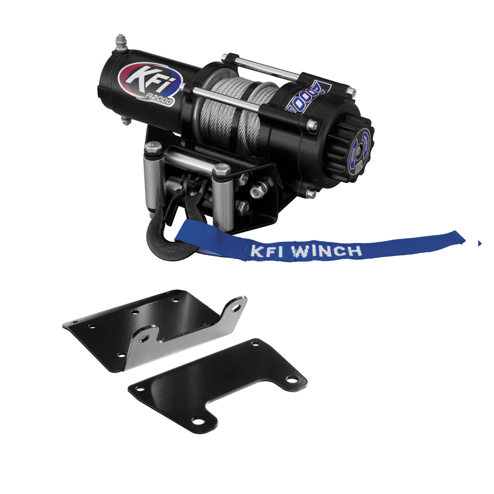 2000 lb KFI Winch Combo Kit (M5) For 2011-2013 Arctic-Cat 425 CR 4x4