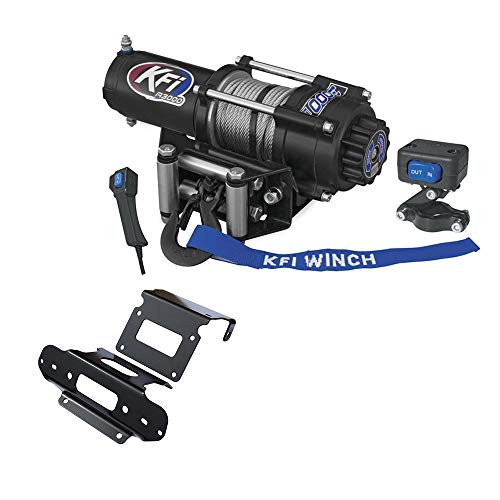 3000 lb KFI Winch Combo Kit 2007-2013 Honda TRX420 Rancher 4x4 2014 AT NEW