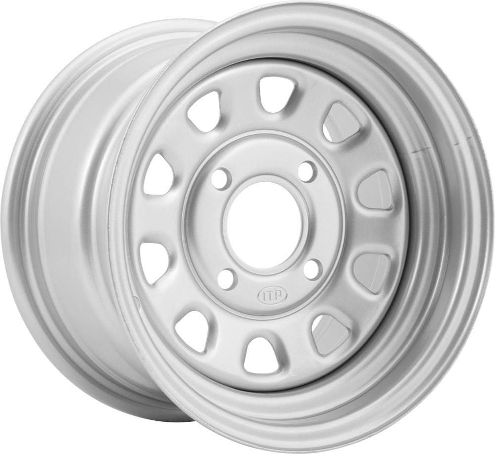 ITP Delta Steel 12" Wheels And Mud Lite Tires [26x10-12]