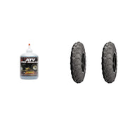 Set of 2 ITP Mud Lite AT Front Tires 24x8-11 6-ply with QUADBOSS Sealant