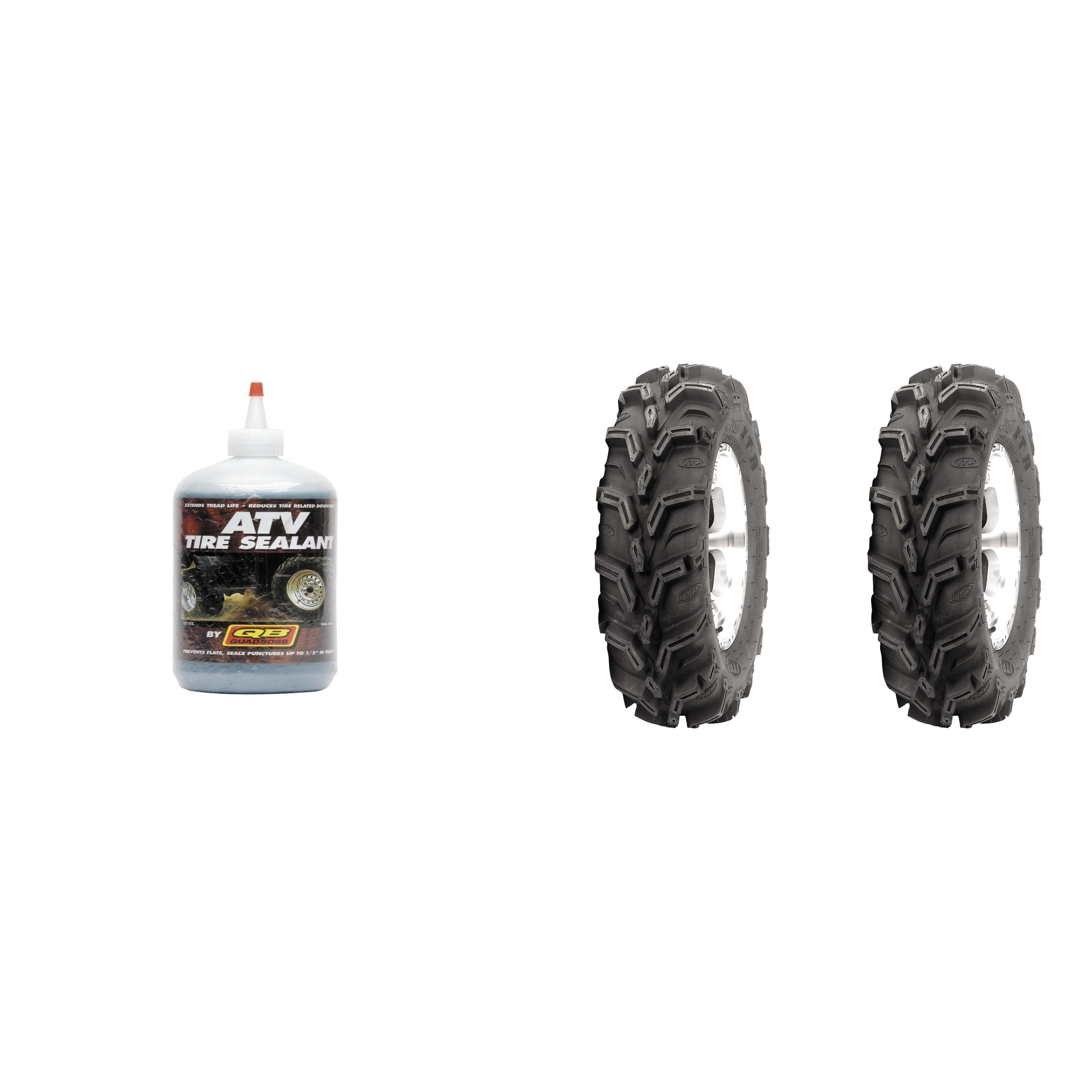 Set of 2 Mud Lite XTR Radial Rear Tires 27x11R-14 6-ply with Sealant