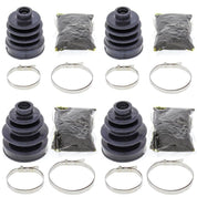 Complete Front Inner & Outer CV Boot Repair Kit Yamaha YFM350FA Bruin 4WD 04-06