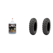 Set of 2 ITP Mud Lite AT Front/Rear Tires 24x9-11 6-ply with QUADBOSS Sealant