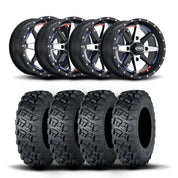 ITP Cyclone 15" Wheels And Versa Cross XTR Tires [33x10-15]