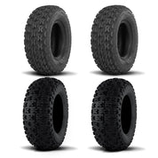 ITP Two Each Holeshot Tires Front [21x7-10] And Holeshot Tires Rear [20x11-10]