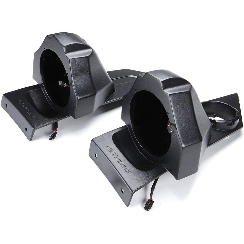 SSV Works 170-SS-B65U Custom-fit 6-1/2" Rear Speaker Pods For Polaris Slingshot