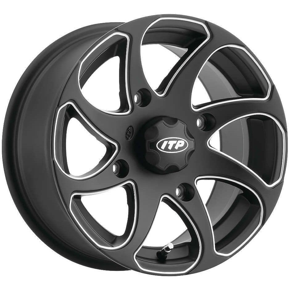 ITP Twister Wheel Black 14x7 4/156 5+2 1422329727BR