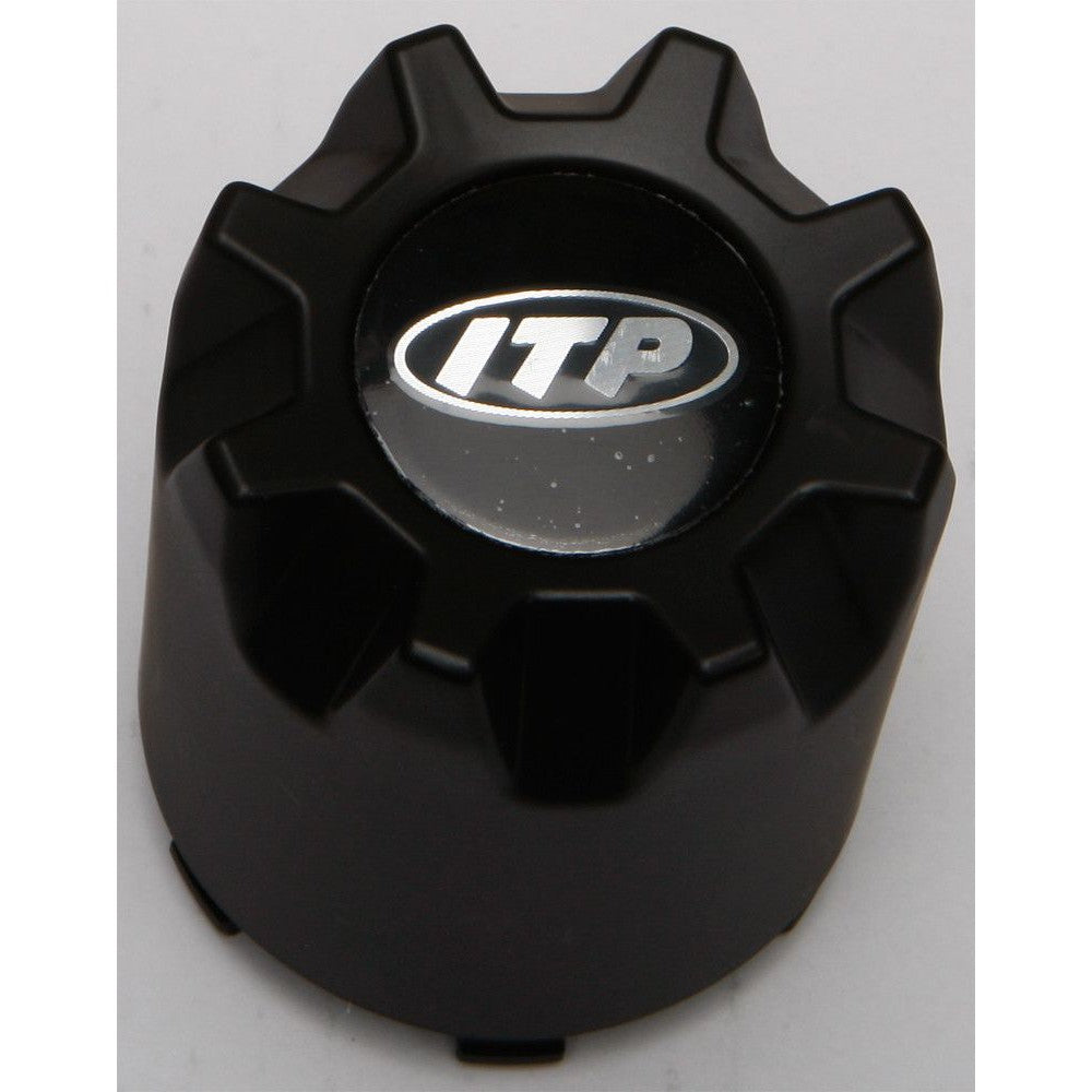 ITP Cast Aluminum Wheel Center Cap Black 4/4 C441ITP