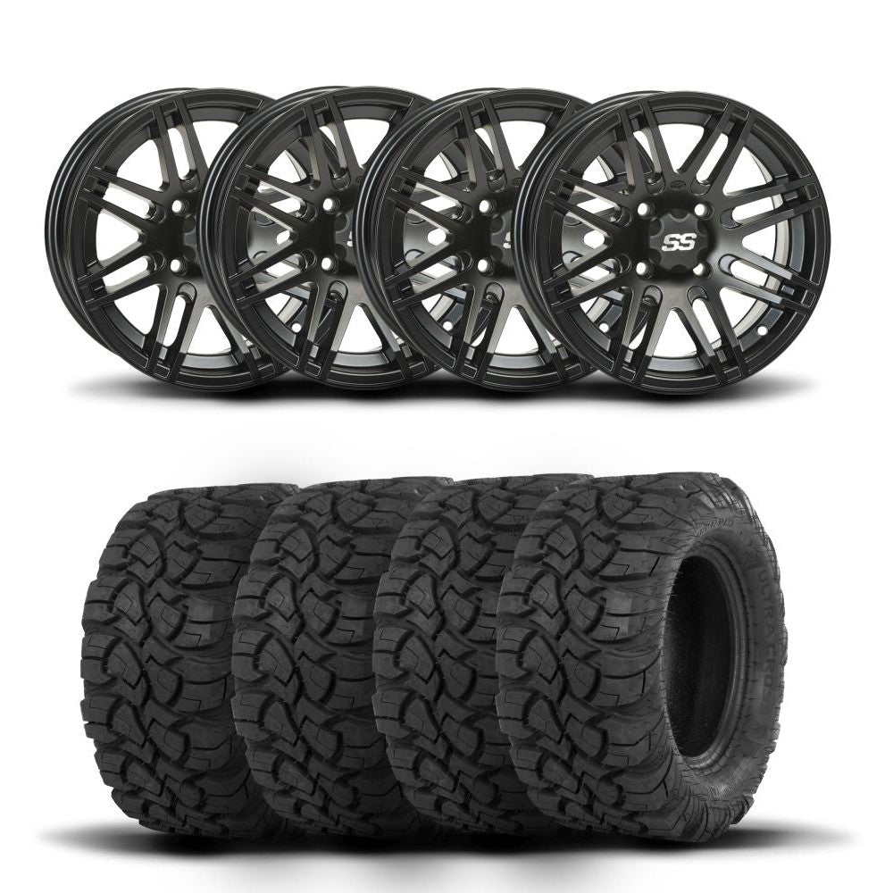 ITP SS316 14" Wheels And Ultra Cross R-Spec Tires [28x10-14]