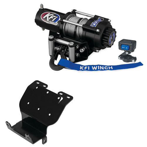 2500lb KFI Winch Mount Combo Kit Honda 1993-2000 TRX300 Sportrax Fourtrax NEW