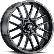 ITP Hurricane 18" Matte Black Wheels And Versa Cross XTR Tires [33x10-18]