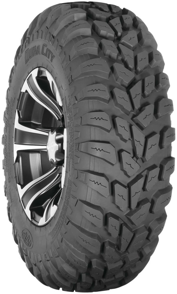 ITP Delta Steel 12" Wheels And DuraCity Tires [25x8R-12]