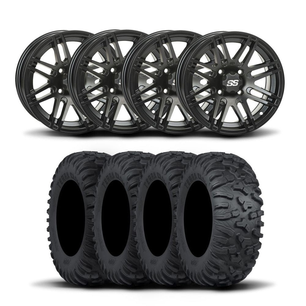 ITP SS316 14" Wheels And Terra Claw Tires [27x11R-14]