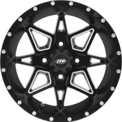 ITP Tornado 15" Matte Black Wheels And Tenacity Tires [33x9.5-15]