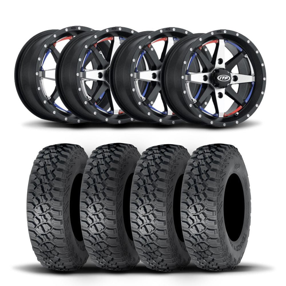 ITP Cyclone 15" Wheels And Tenacity Tires [32x10R-15]