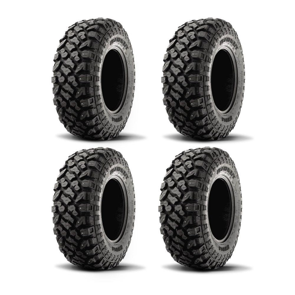 Kenda Set of Four K3204R Klever XT Tires (8 Ply) [32x10R-14]