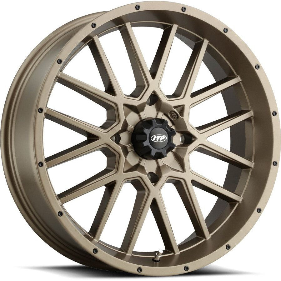 ITP Storm Series Hurricane Wheel Bronze 20x6.5 4/137 4+2.5 2022517729B