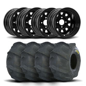 ITP Delta Steel 12" Wheels And Sand Star Tires [26x11-12]