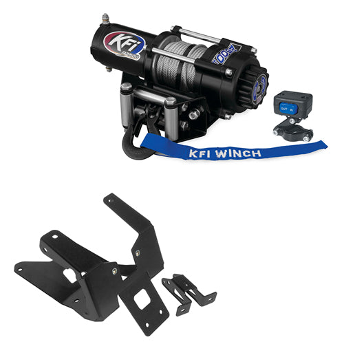 2500 lb KFI Winch Combo Kit Can-Am Renegade 12-17 800R 850 1000 500 570 NEW