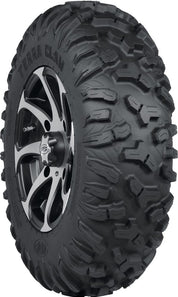 ITP Tornado 14" Matte Black Wheels And Terra Claw Tires [27x9R-14]