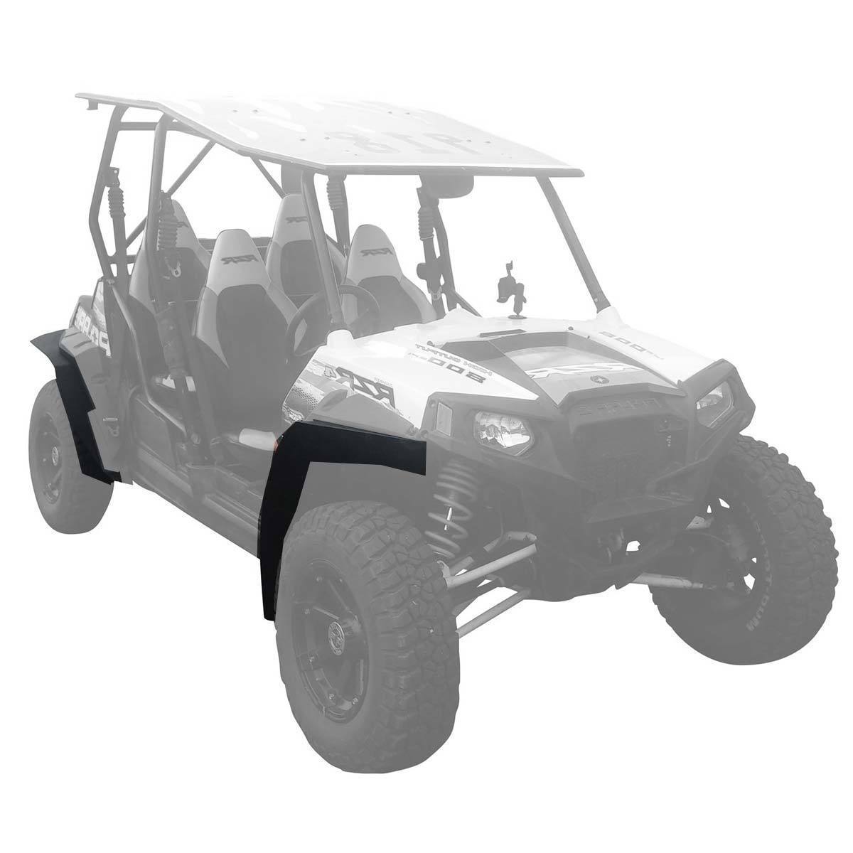 Mudbusters Body MudBusters Extreme Fender Flare Extenders for Polaris RZR-4 800 2008-2014