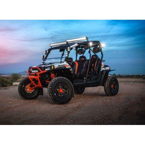 Mudbusters Body MudBusters Extreme Fender Flare Extenders for Polaris RZR-4 800 2008-2014