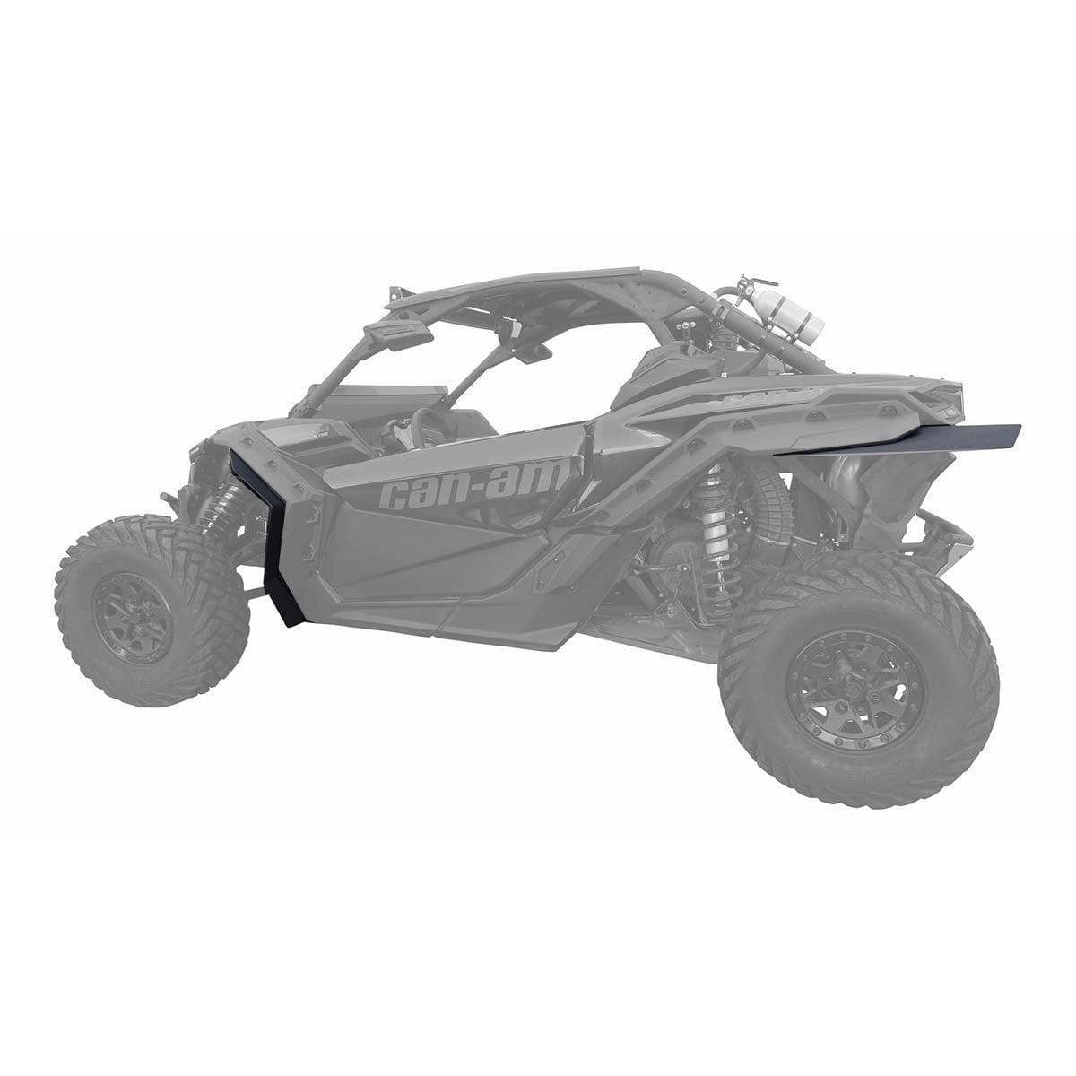 Mudbusters Body MudBusters Fender Extensions for Can-Am Maverick X3 with BRP Fenders