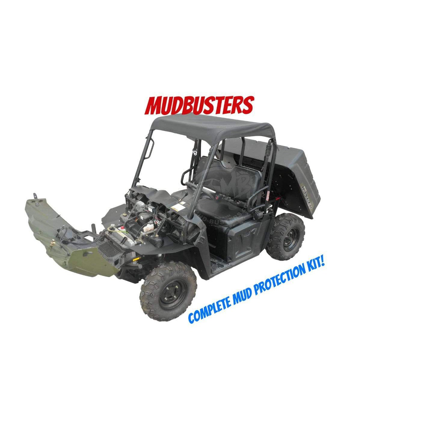 Mudbusters Body MudBusters Fenders for Polaris Ranger Midsize (500 / 570) 2010-2014