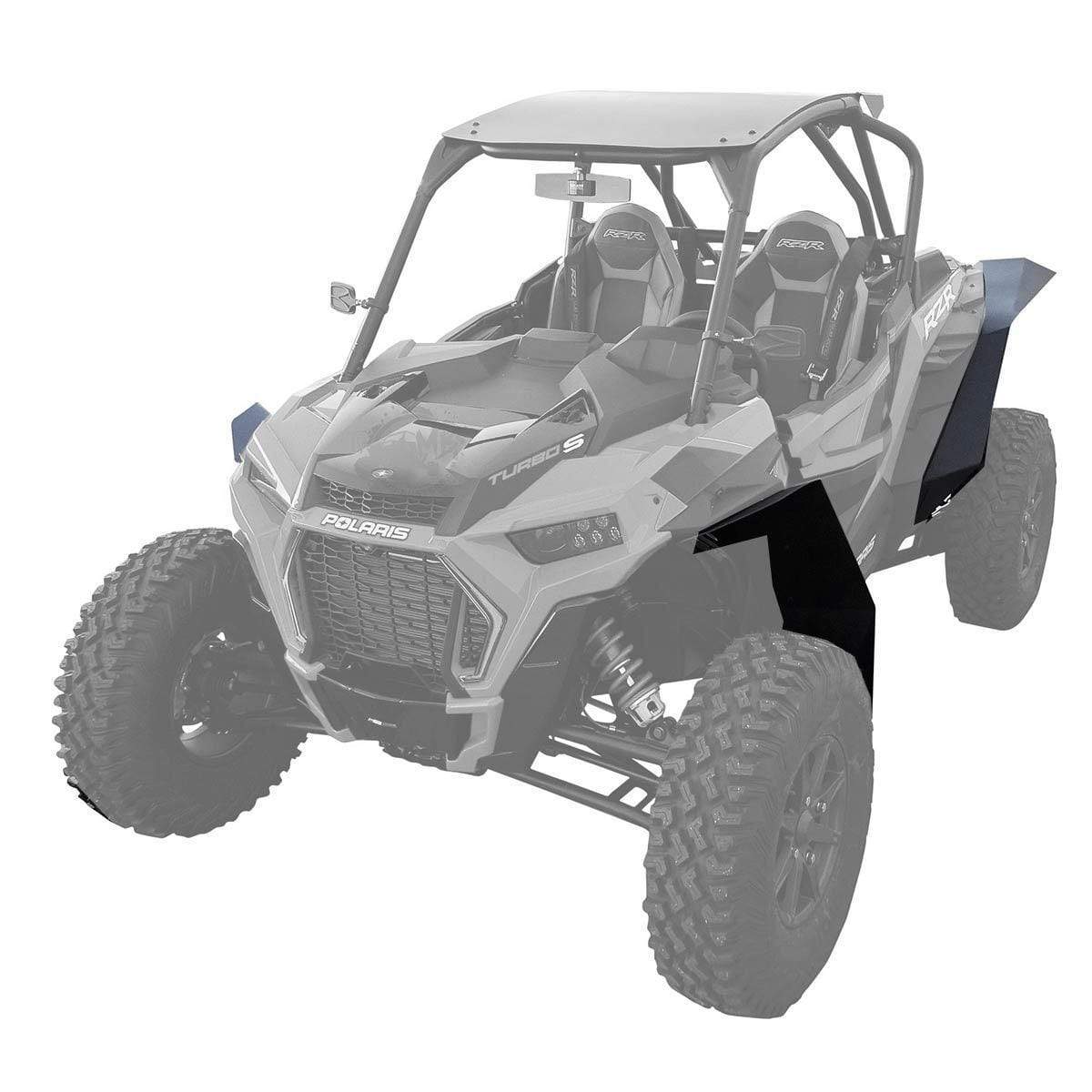 Mudbusters Body MudBusters Max Coverage Fender Flares for Polaris RZR XP Turbo S