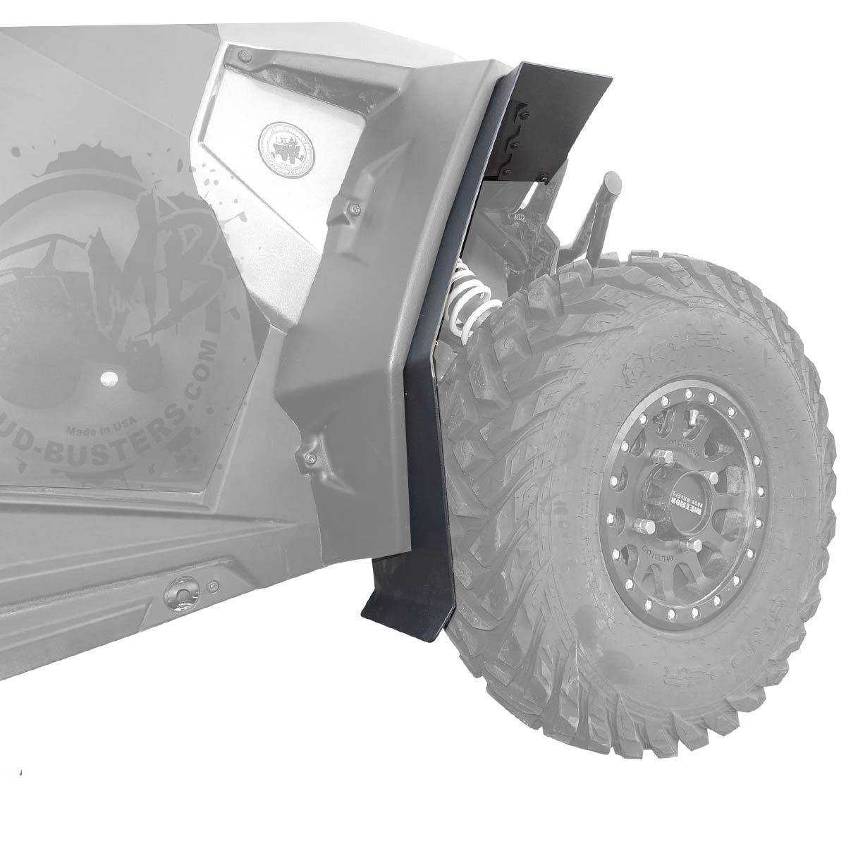 Mudbusters Body MudBusters MAX Coverage Fenders for Polaris Rzr XP1000 and XP Turbo